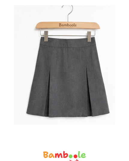 FALDA ESCOLAR NIÑA GRIS TS