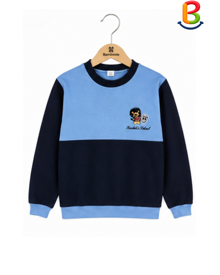 POLERA JERSEY  MANGA LARGA BORDADO LEÓN TS