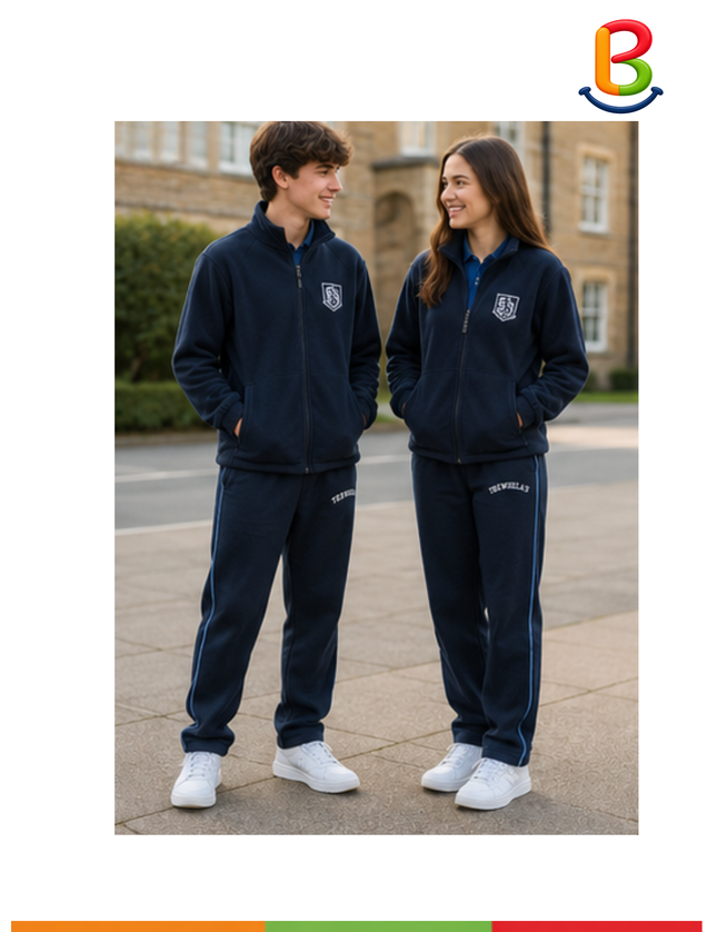 PANTALON FRANELA BUZO UNISEX AZUL TS
