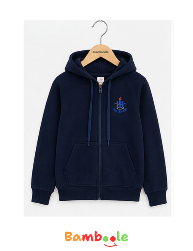 POLERON BUZO AZUL UNISEX LC