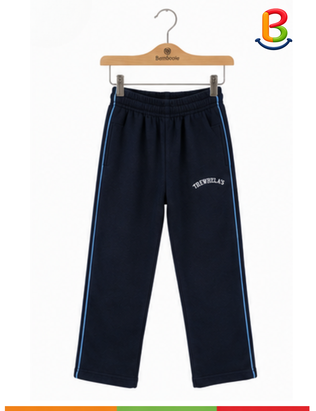 PANTALON FRANELA BUZO UNISEX AZUL TS