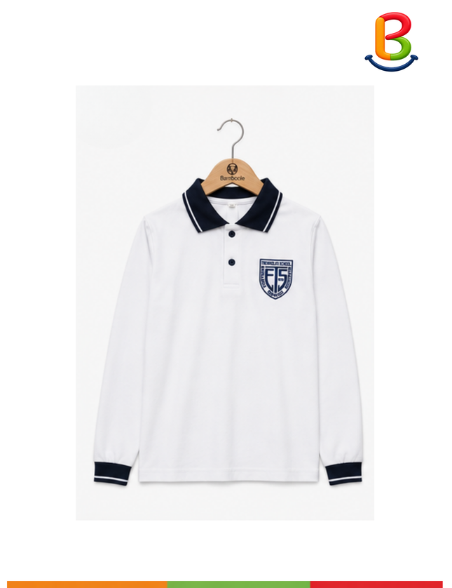 POLERA PIQUE MANGA LARGA UNISEX TS