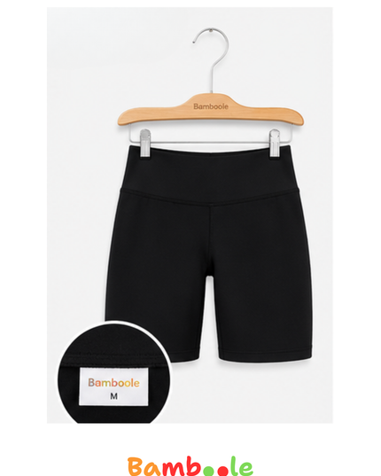 CALZA CORTA DEPORTIVA MUJER NEGRO DSO