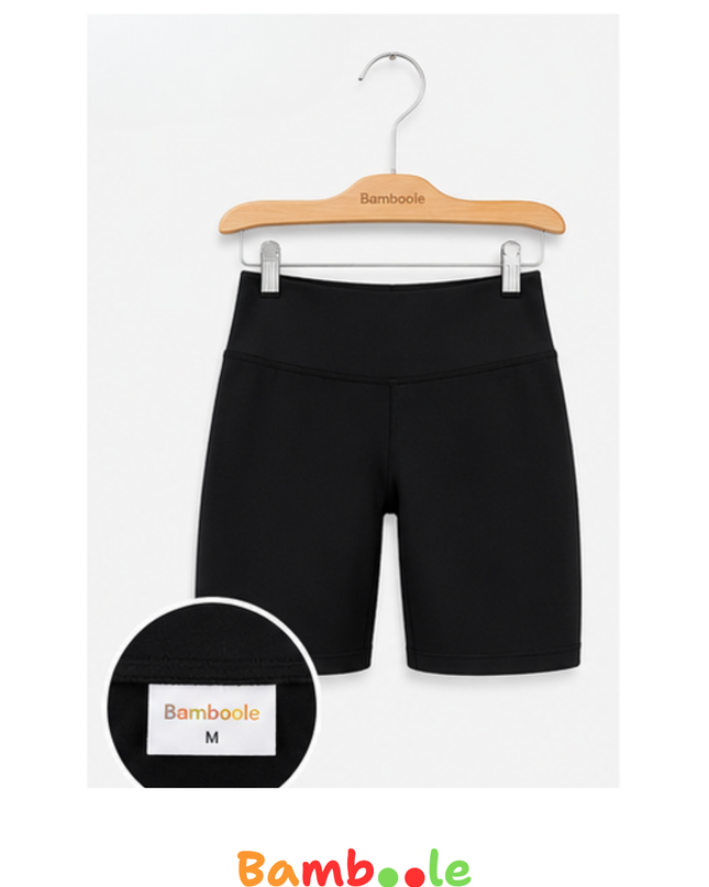 CALZA CORTA DEPORTIVA MUJER NEGRO DSO