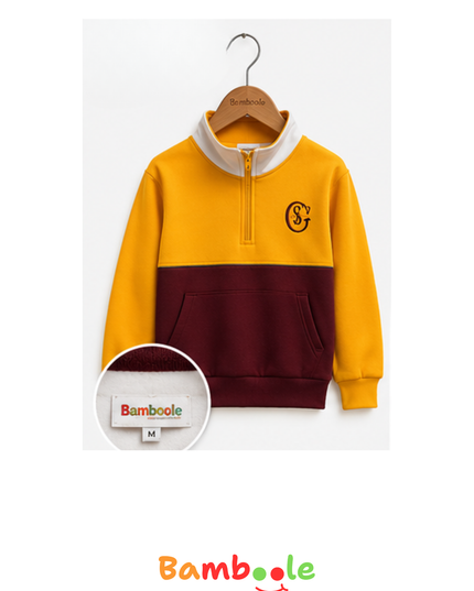 POLERON DEPORTE MEDIO ZIP UNISEX SG