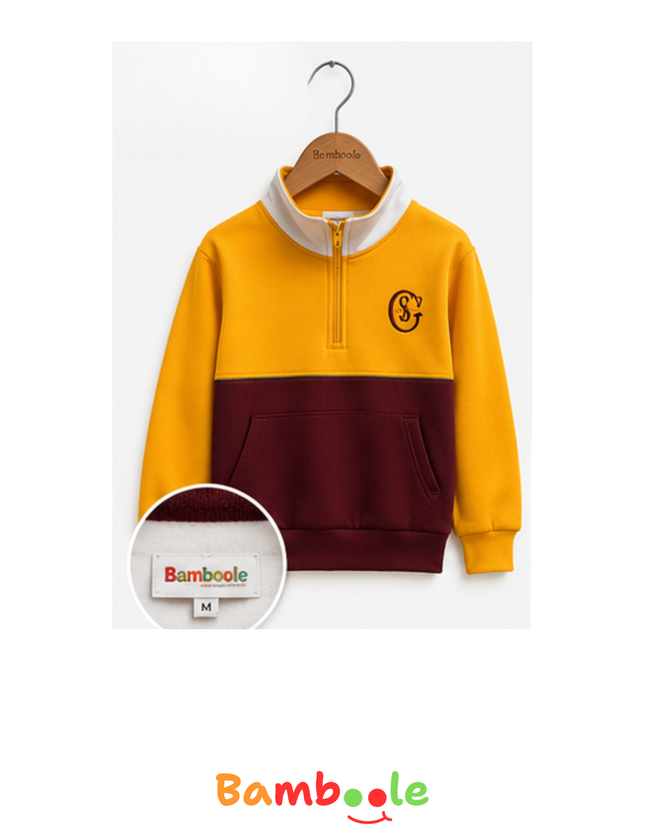 POLERON DEPORTE MEDIO ZIP UNISEX SG