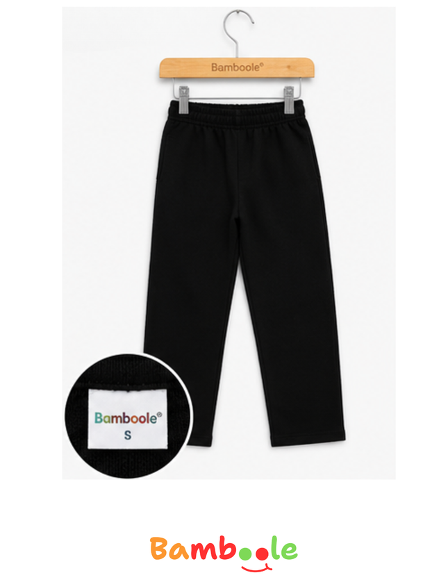 PANTALON BUZO NEGRO DSO