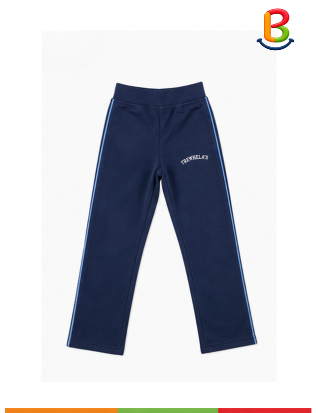 PANTALON FRANELA BUZO AZUL MUJER TS