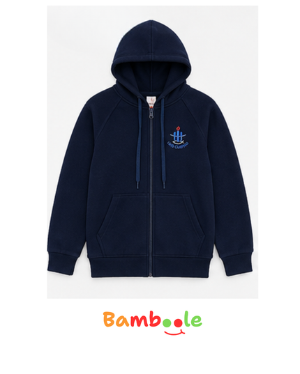 POLERON BUZO AZUL UNISEX LC