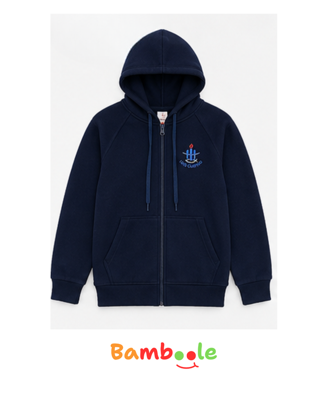 POLERON BUZO AZUL UNISEX LC
