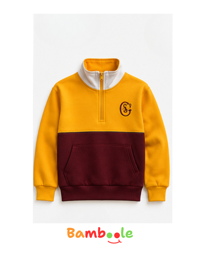 POLERON DEPORTE MEDIO ZIP UNISEX SG
