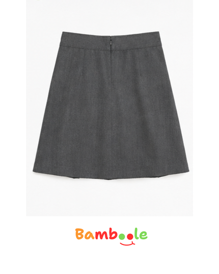 FALDA ESCOLAR NIÑA GRIS TS