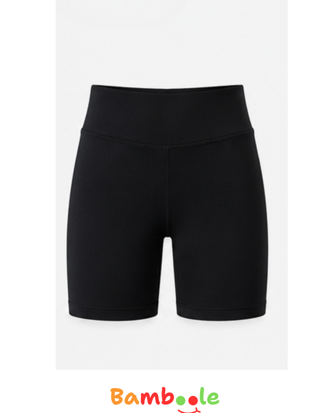 CALZA CORTA DEPORTIVA MUJER NEGRO DSO
