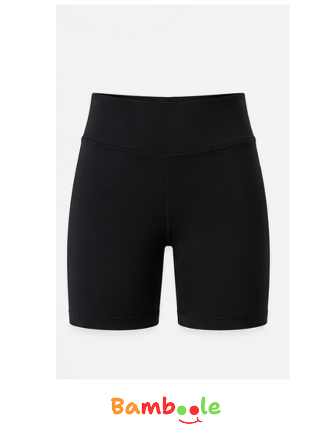 CALZA CORTA DEPORTIVA MUJER NEGRO DSO