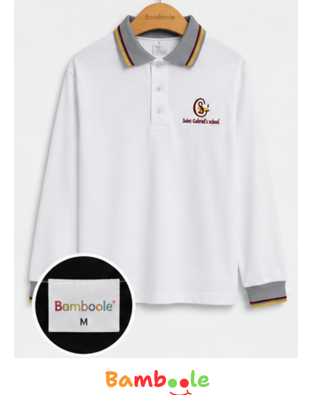 POLERA PIQUE MANGA LARGA UNISEX SG