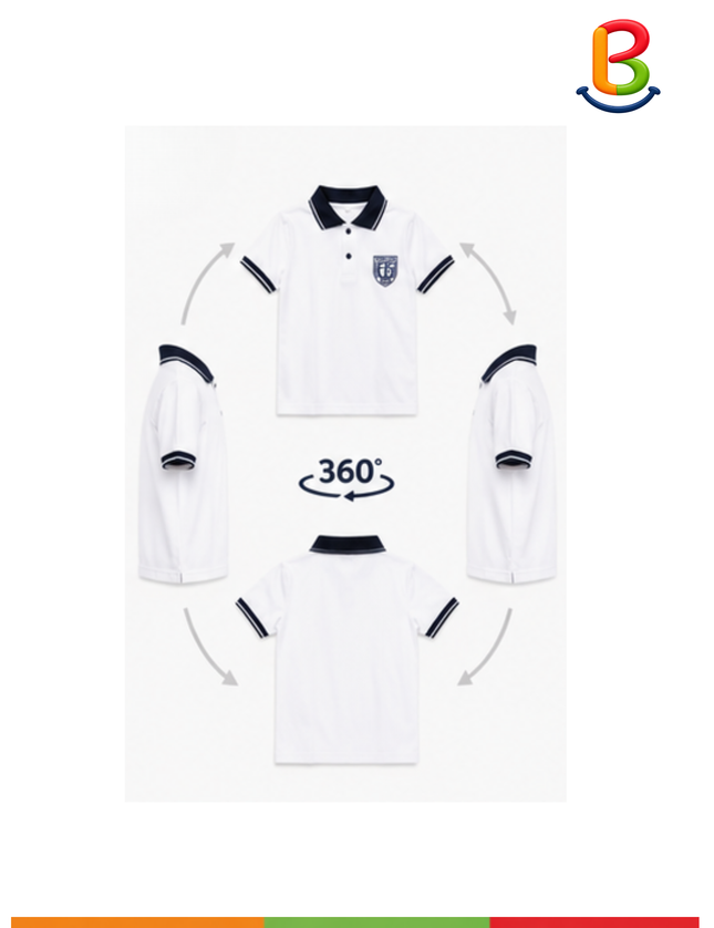 POLERA PIQUE MANGA CORTA UNISEX TS