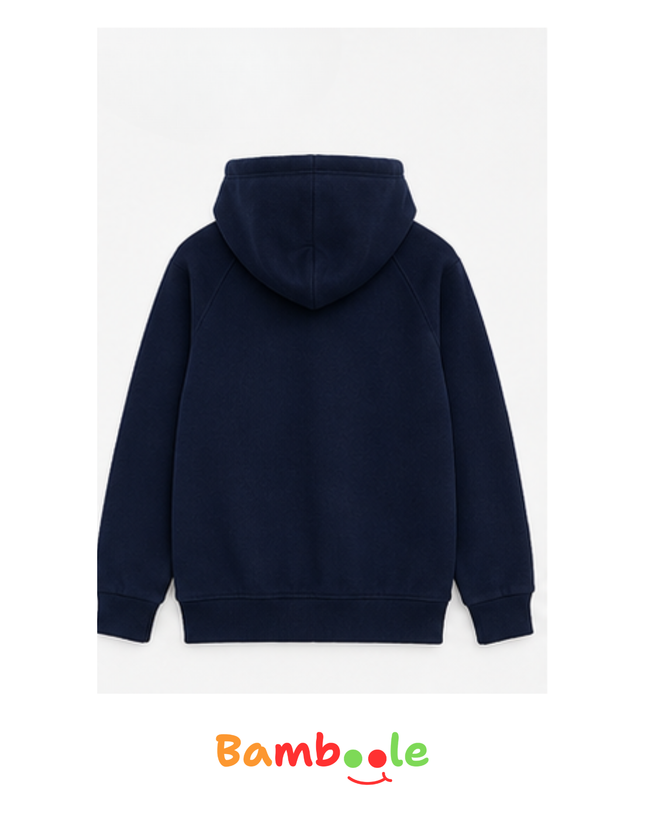 POLERON BUZO AZUL UNISEX LC