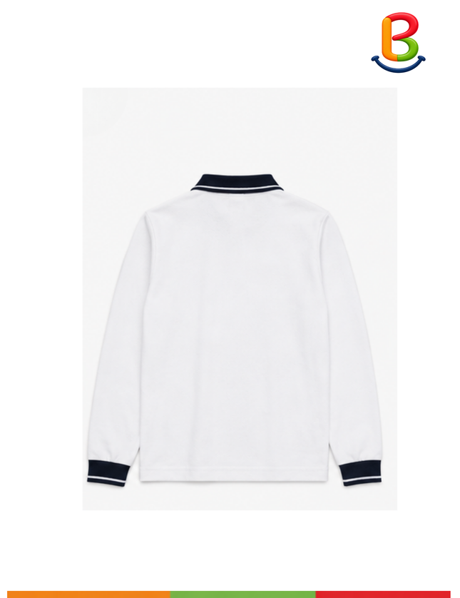 POLERA PIQUE MANGA LARGA UNISEX TS