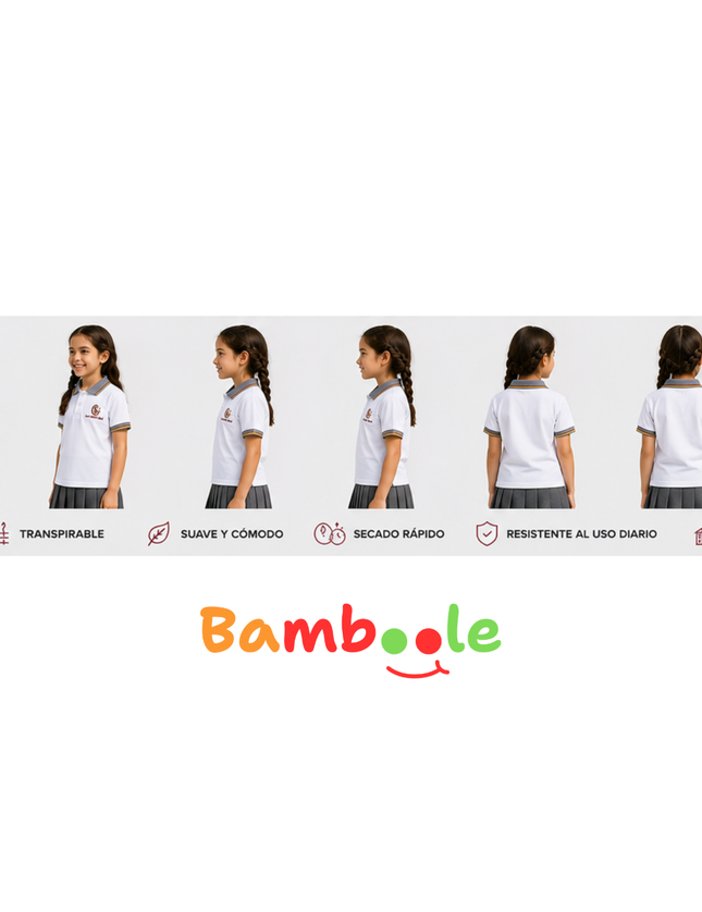 POLERA PIQUE MANGA CORTA UNISEX SG