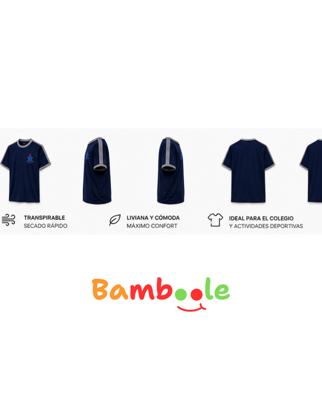 POLERA DRYFIT DEPORTIVA  MANGA CORTA UNISEX LC