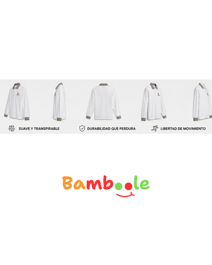 POLERA PIQUE MANGA LARGA UNISEX SG