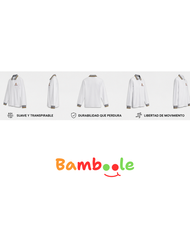 POLERA PIQUE MANGA LARGA UNISEX SG