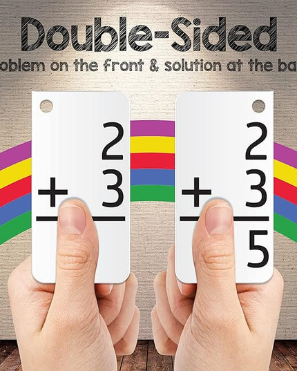 Flash Cards - Addition, 169 tarjetas de sumas