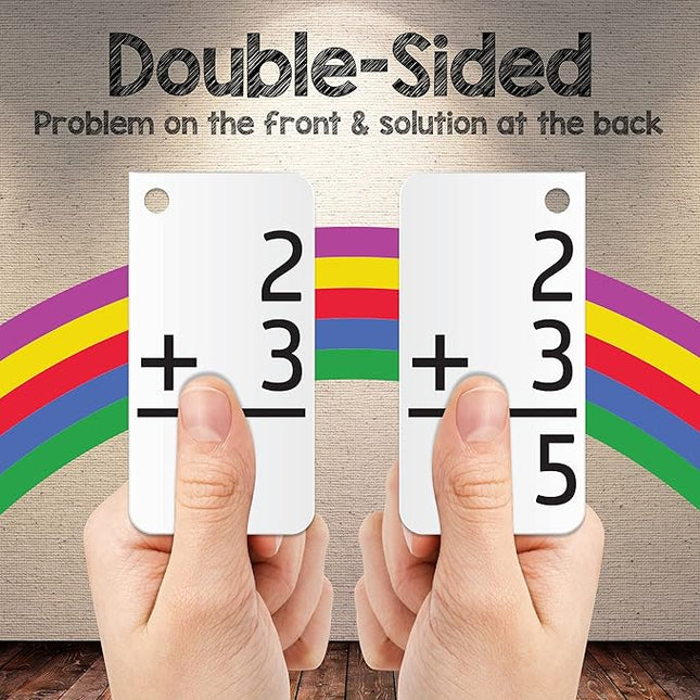 Flash Cards - Addition, 169 tarjetas de sumas