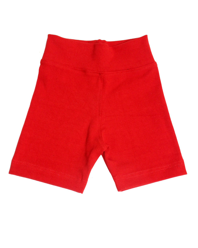 CALZA CORTA DEPORTIVA NIÑA ROJO