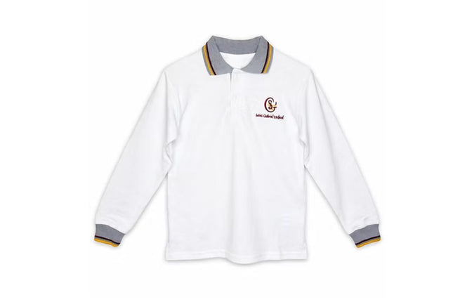 POLERA PIQUE MANGA LARGA UNISEX SG