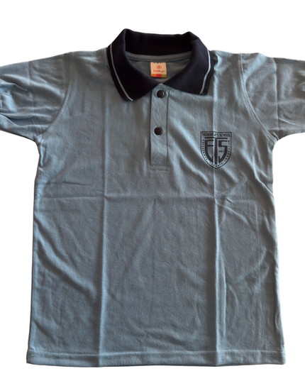 POLERA JERSEY CELESTE UNISEX MANGA CORTA TS
