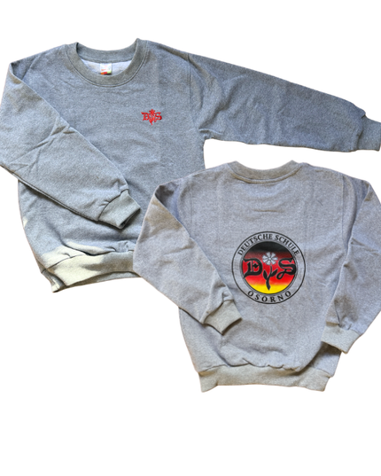 Polerón Deportivo Gris + Pantalón Buzo DSO