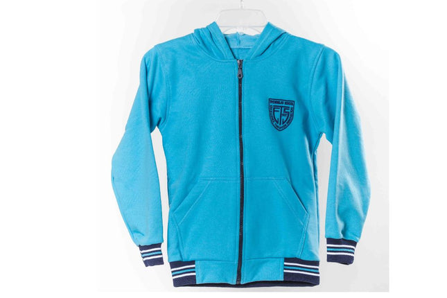 POLERON FRANELA CELESTE UNISEX