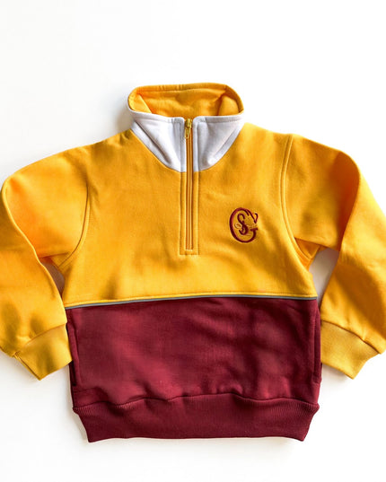 POLERON DEPORTE MEDIO ZIP UNISEX