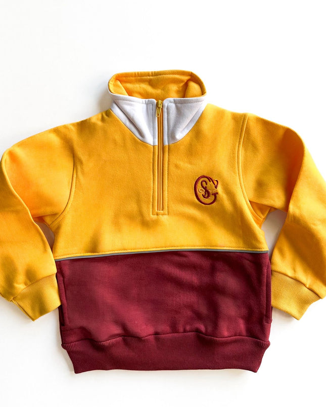 POLERON DEPORTE MEDIO ZIP UNISEX