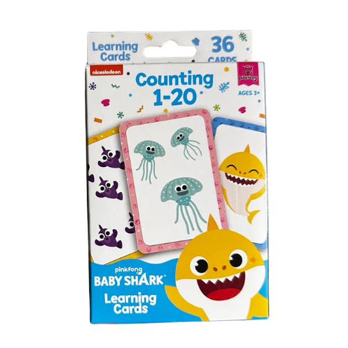Flash Cards nickelodeon - Counting (1-20), 36 tarjetas