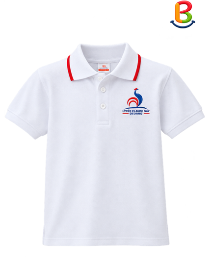 POLERA PIQUE MANGA CORTA UNISEX FRANCÉS