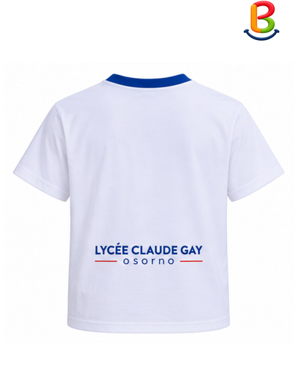POLERA DEPORTIVA MANGA CORTA UNISEX FRANCÉS