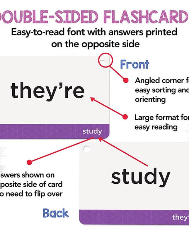 Flash Cards - 600 Sight Words