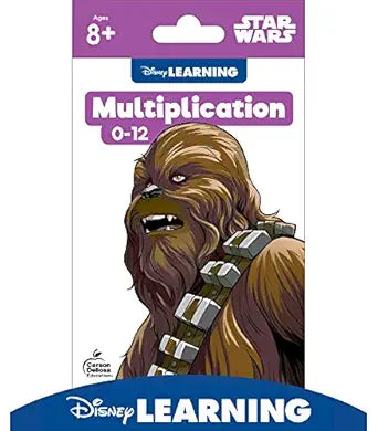 Flash Cards SW - Multiplication, 54 tarjetas de multiplicación