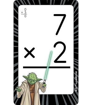 Flash Cards SW - Multiplication, 54 tarjetas de multiplicación